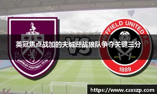 英冠焦点战加的夫城迎战狼队争夺关键三分